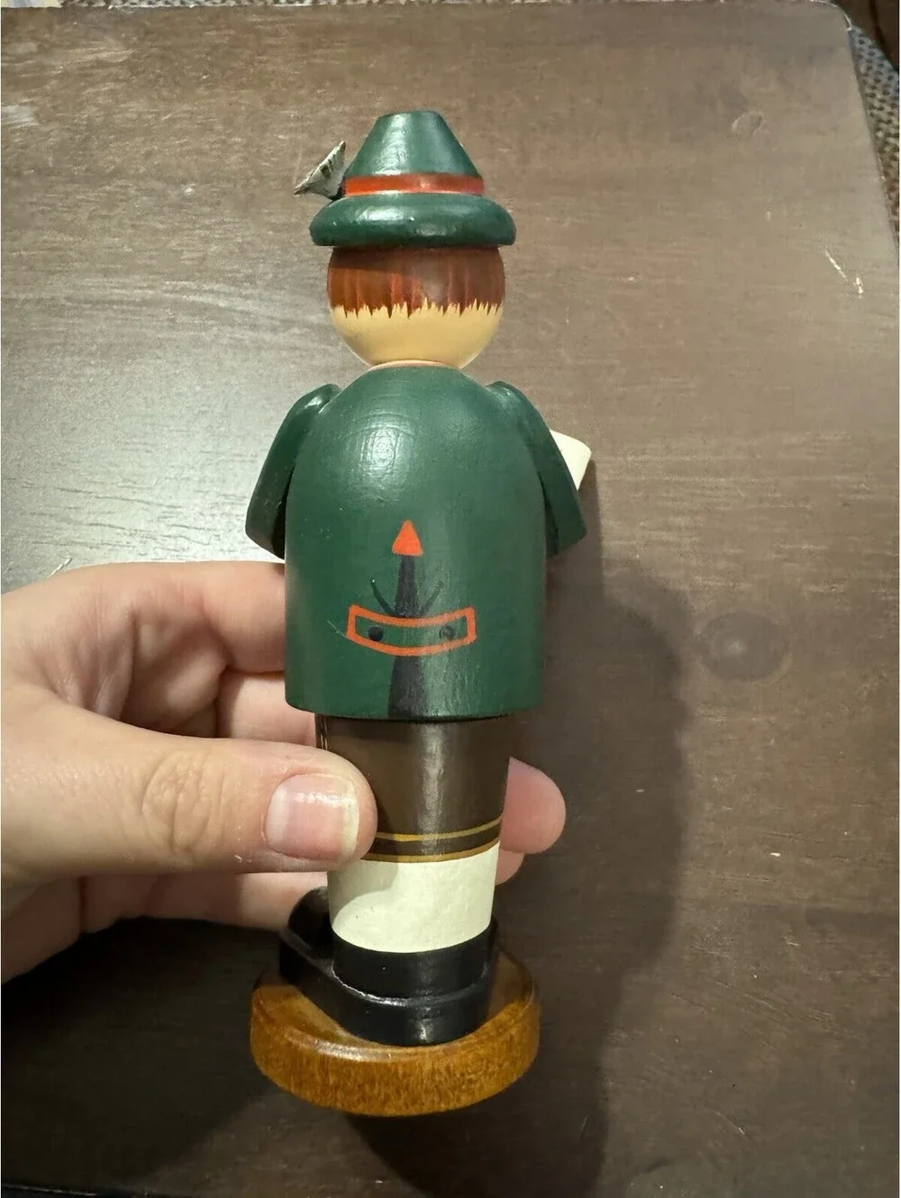 Holz Knoddl Kathe Wohlfahrt Original HOLZKNODDL Incense Smoker